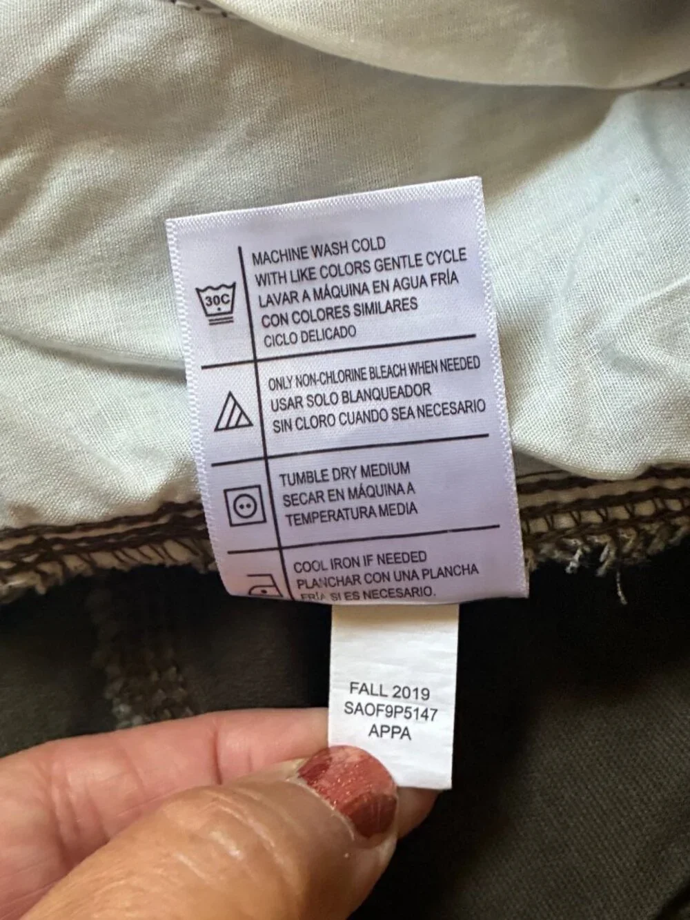 The American Outdoorsman Pants Mens 38x32 Brown Good Utility Canvas Workwear